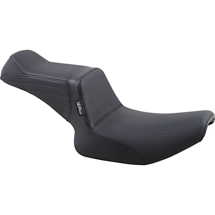 LE PERA 0805-0145 L-588BW Tailwhip Seat - Basketweave - Black - FXR