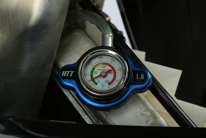Fire Power Radiator CAP W Temperature Gauge - 012314524 For KTM Dirt Bikes 1990-2015 | Husqvarna Dirt Bikes 2014-2015