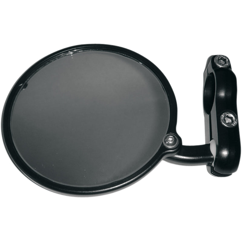 CRG 0640-0120 HS-100-L Hindsight Bar End Mirror — Hindsight Hindsight Bar End Mirror - Left - Black