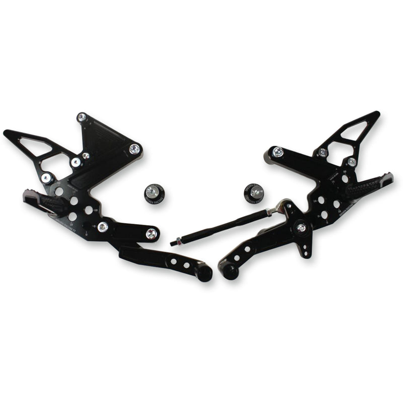 Driven Racing TT Rearset - DRP-726-BK Suzuki 650 2017-2020
