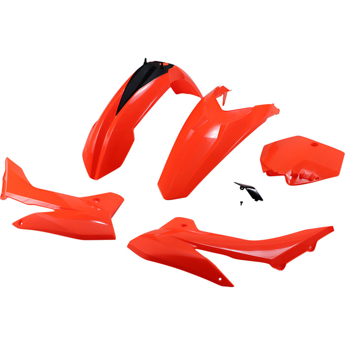 UFO 1403-2312 KTKIT514-FFLU Full Body Replacement Plastic Kit Replacement Body Kit - Fluorescent Orange/Black