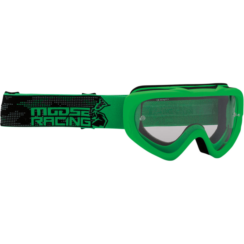MOOSE OFFROAD Youth Qualifier Agroid Goggle Goggles - Clear
