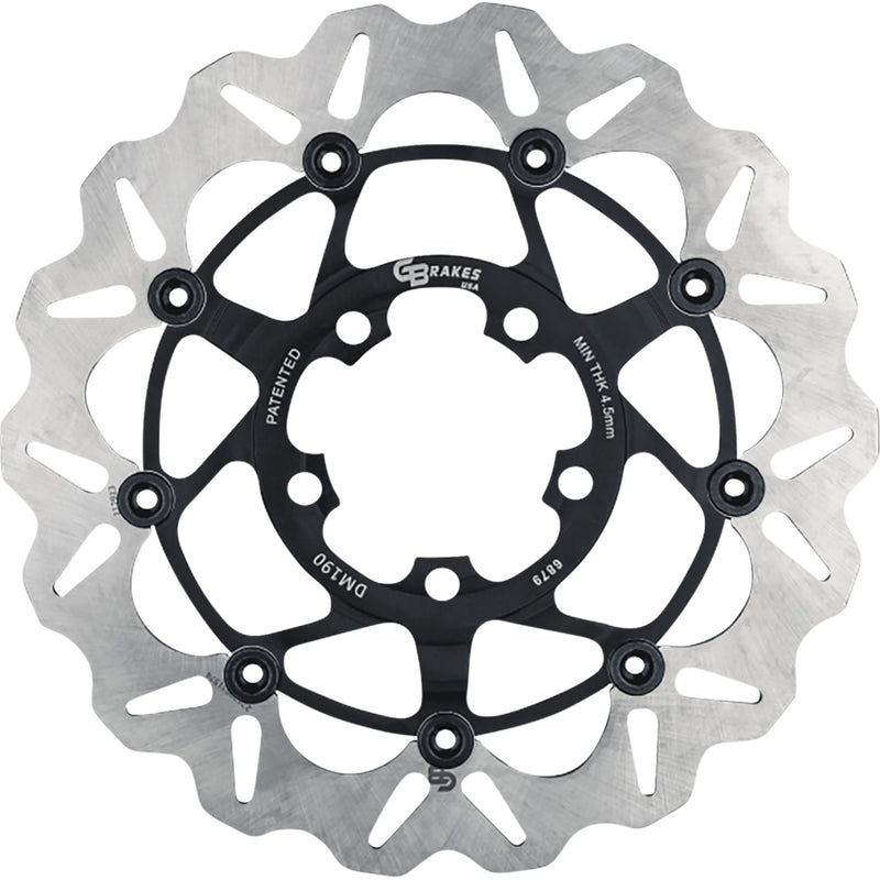 Gbrakes Brake Rotor - GBDU040 Kawasaki Motorcycles 2006-2026