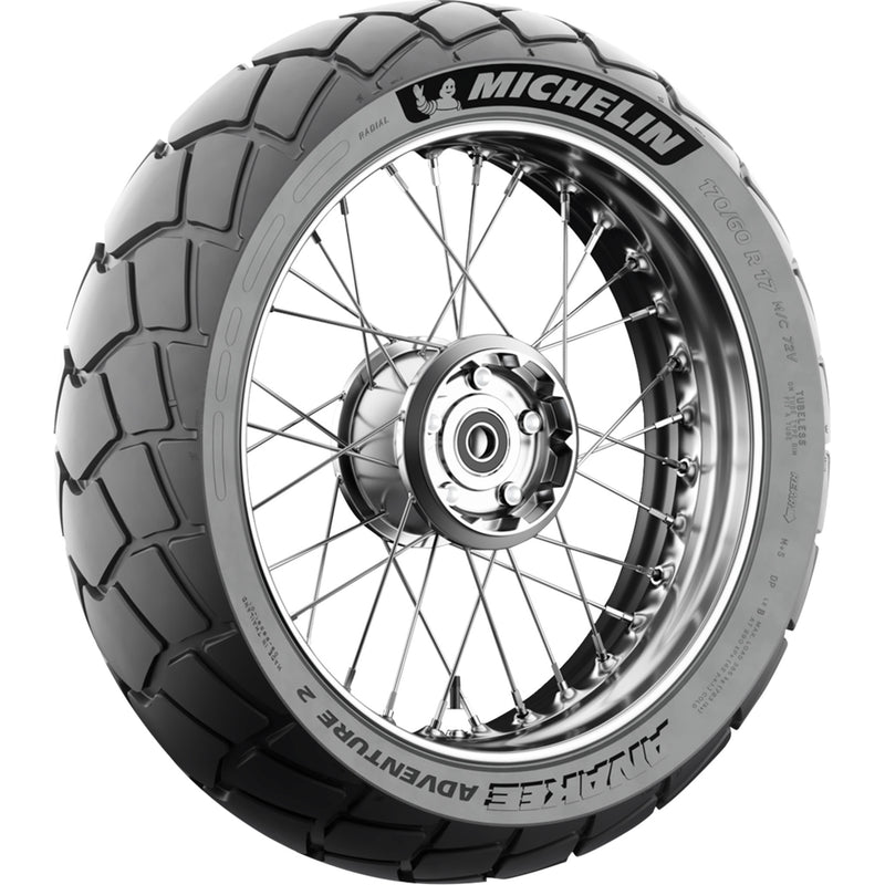 MICHELIN 0317-0964 91624 Anakee Adventure 2 Tire Tire - Anakee Adventure 2 - Rear - 180/55R17 - 73V