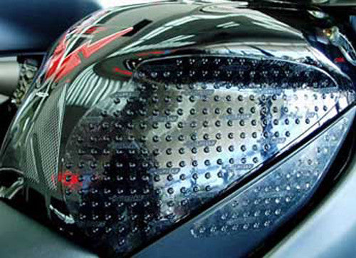 Stompgrip Tank PAD Kit Volcano Black - 55-10-0016B Honda CBR1000RR 2004-2007