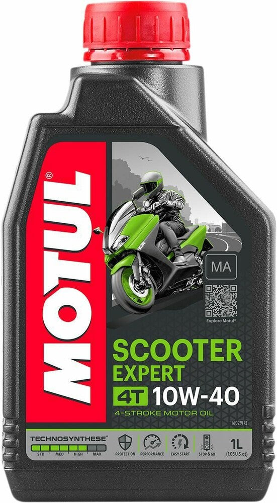Motul 82-2101 105960 SCOOTER SYN OIL 4T 10W40 1L