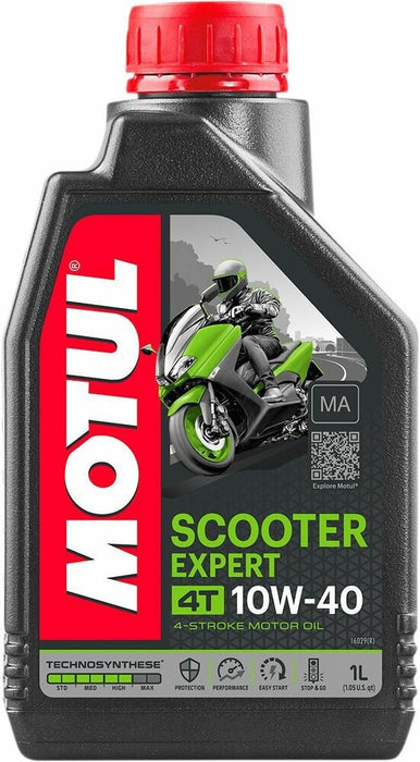 Motul 82-2101 105960 SCOOTER SYN OIL 4T 10W40 1L