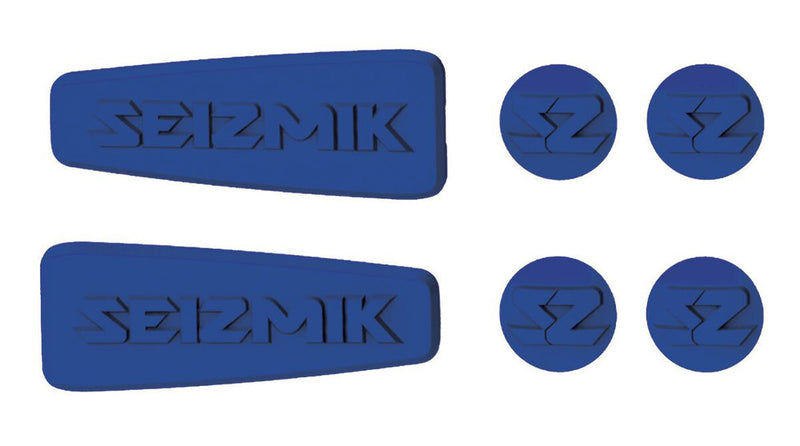 Seizmik 63-18077 56-18077 PURSUIT MIRROR INSERT KIT BLUE