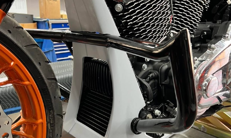 Paul Yaffe Bagger Nation 827-05589 SCS-17L-2PC SWOOP 2PC CHIN SPOILER `17-22 FLT