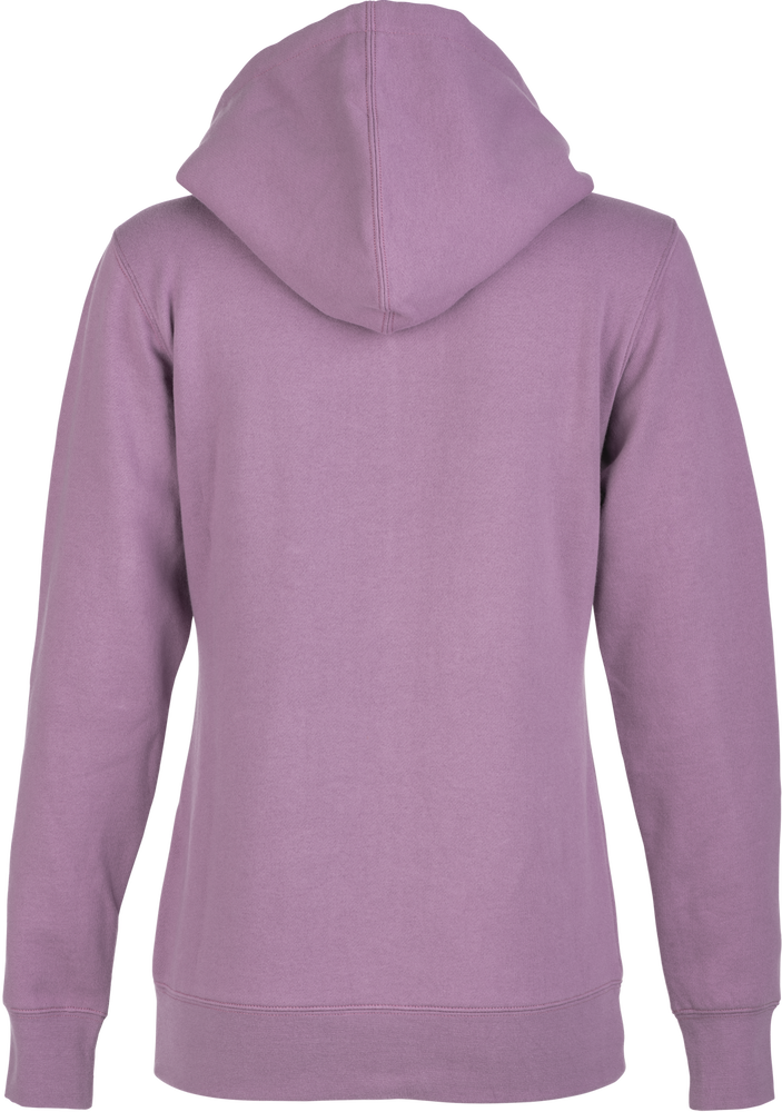 Fly Racing Women's FLY Corporate ZIP UP Hoodie Mauve LG