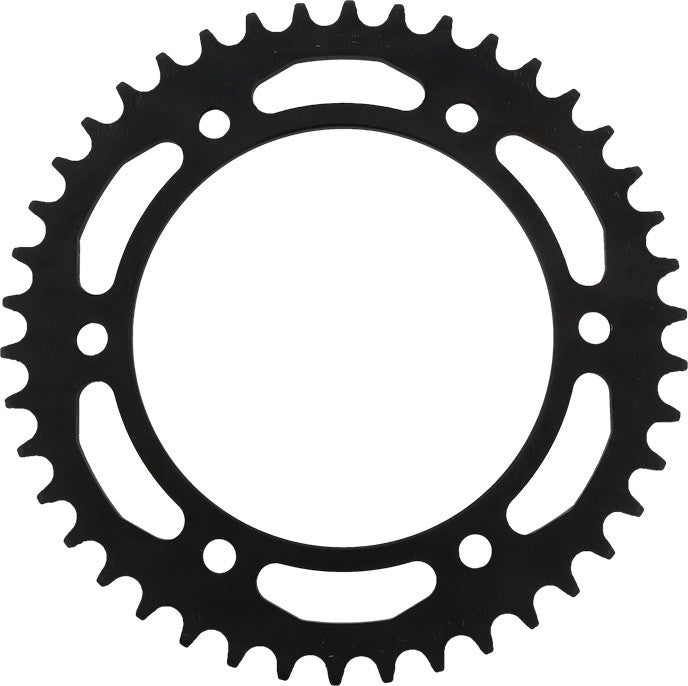 Supersprox 106-130842 RFE-1308-42-BLK REAR SPROCKET STEEL 42T-520 BLK HON