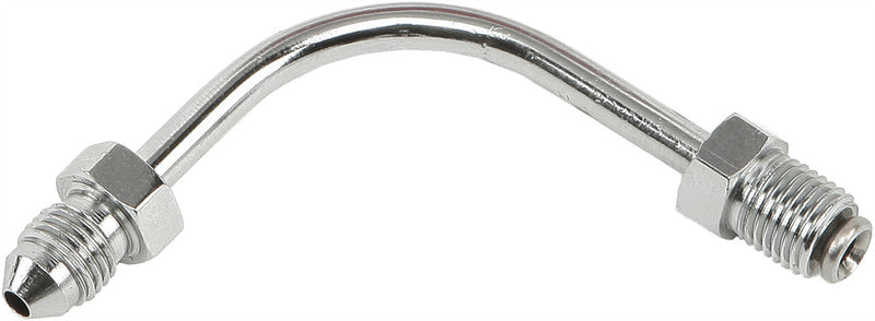 Goodridge 817-01867 P691-03CH JIC TO -3 TUBE ADAPTER 90 DEGREE LONG CHROME 3/8"