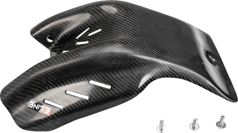 E-Line Accessories Carbon Fiber Skid Plates GAS HUS - MSP35018T KTM SX-F 250 / XC-F 250 / SX-F 350 / XC-F 350 2019-2022