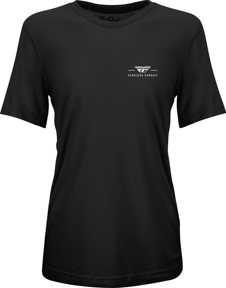 Fly Racing 356-0050X 356-0050X WOMEN'S FLY MOTTO TEE BLACK XL
