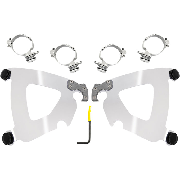 MEMPHIS SHADES 2320-0276 MEB2059 Road Warrior Trigger-Lock Mount Kit - Road Warrior Trigger-Lock Mounting Kit - Black - XL