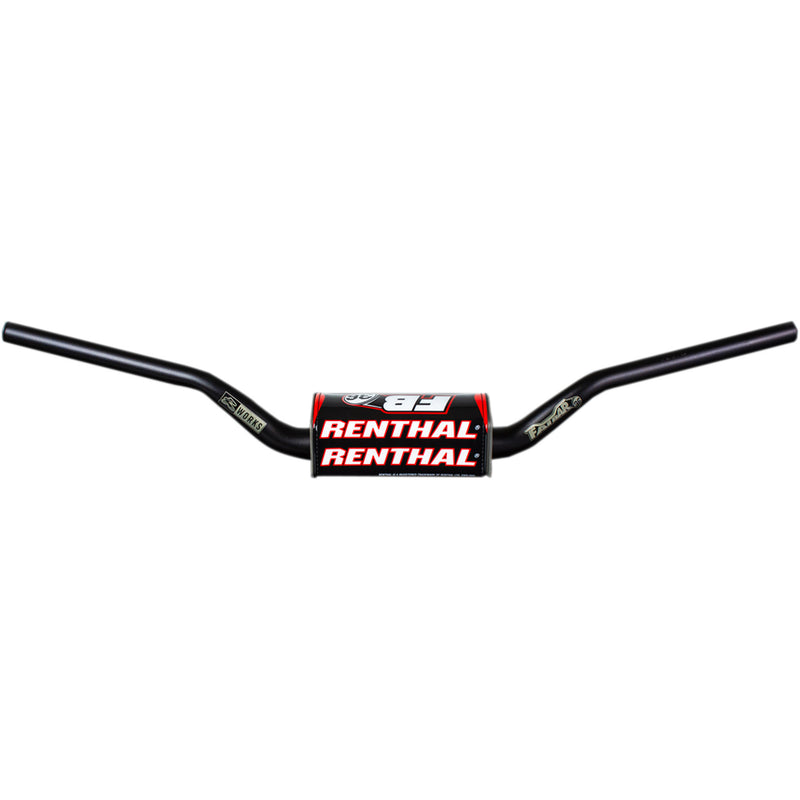 Renthal Handlebar - 930-01-BK For KTM Dirt Bikes 2012-2020 | Kawasaki Dirt Bikes 2003-2020 | Yamaha Dirt Bikes 2005-2020