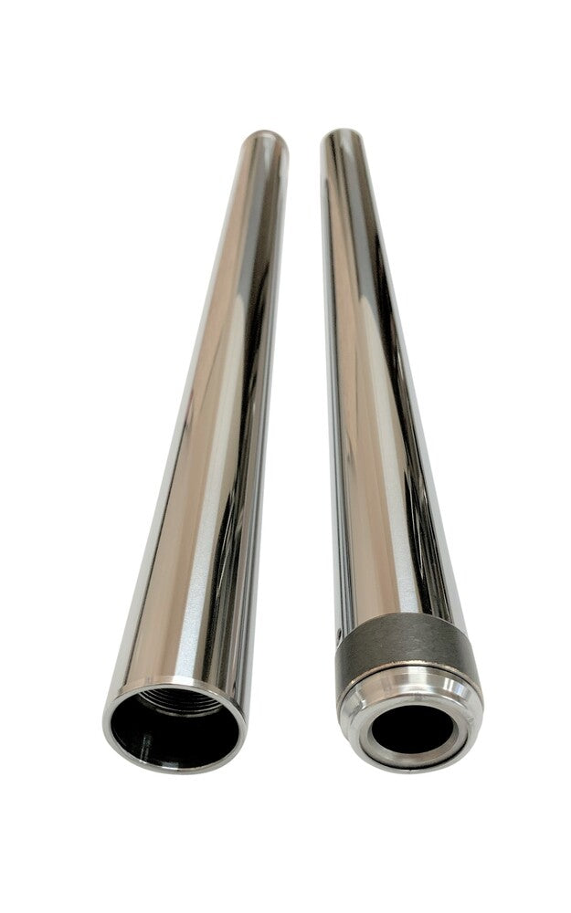 Pro One Chrome Fork Tubes 49MM 27 1/2" - 105130 For Harley Motorcycles 2006-2017