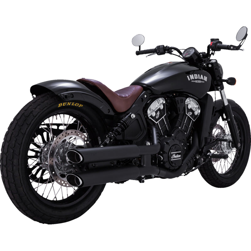 Vance & Hines Twin Slash Muffler - 48323 For Indian Scout 2015-2022