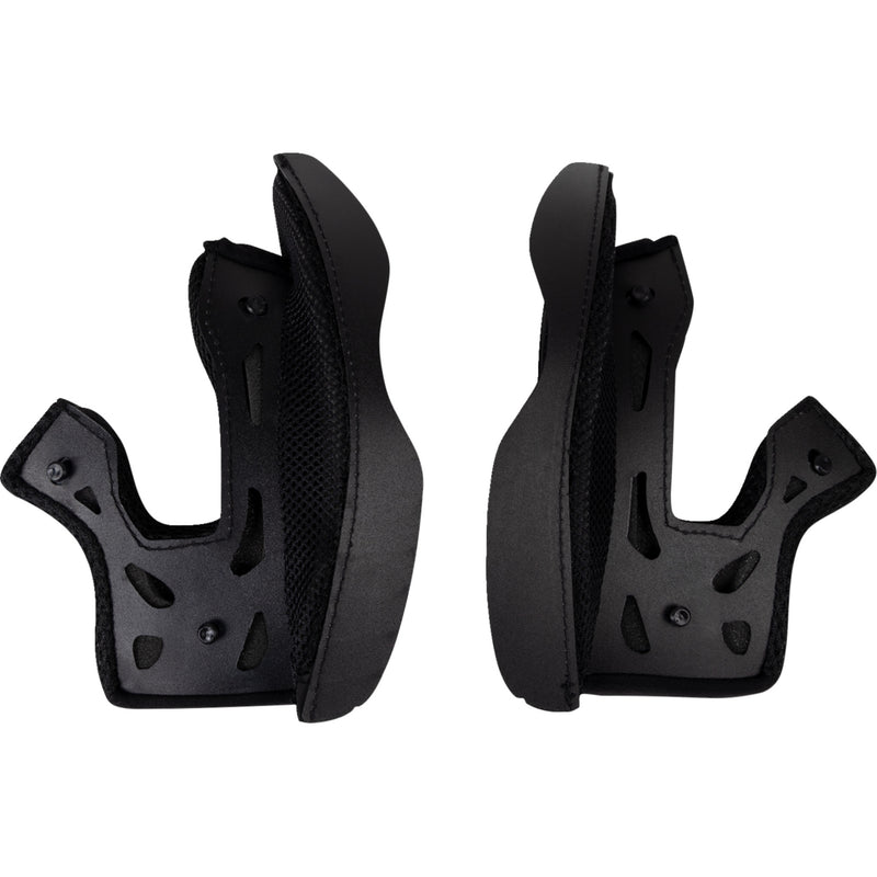 MOOSE OFFROAD Air Intake Helmet Cheek Pads Black