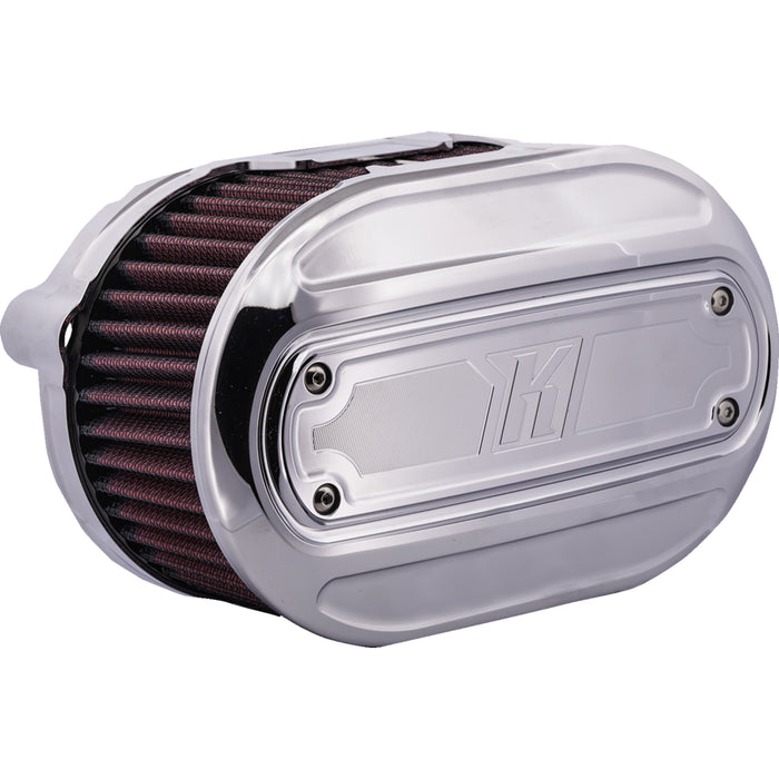 KODLIN USA 1010-3199 K29245 Oval Air Cleaner Kit - Chrome - M8