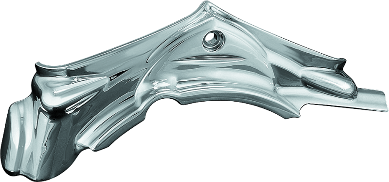 Kuryakyn 8392 Cylinder Base Cover 07-16 Touring & Dyna Models Chrome - Photo - Primary