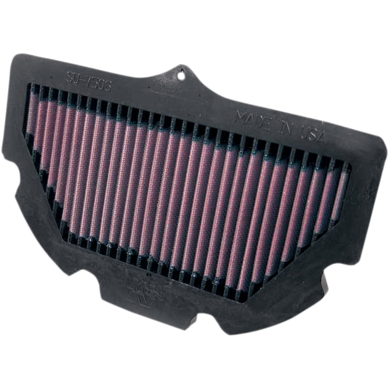 K & N High-Flow Air Filter - SU-7506 Suzuki 600 / 750 2006-2010