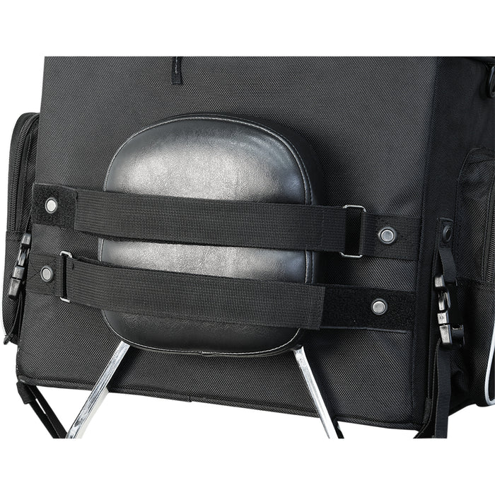 NELSON RIGG 3515-0193 NR-230 Route 1 Destination/Getaway Backrest Bag Destination Backrest Rack Bag - Black