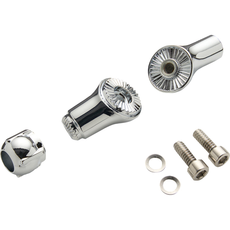 Ciro Adjust-A-Ball Post Joint Post Joint Adjustable Chrome - 50154 For Harley Motorcycles 1994-2026