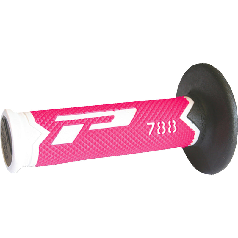 PRO GRIP 0630-1646 PA078800WFXN Cross Triple Density 788 Grips Grips - 788 - White/Pink/Black