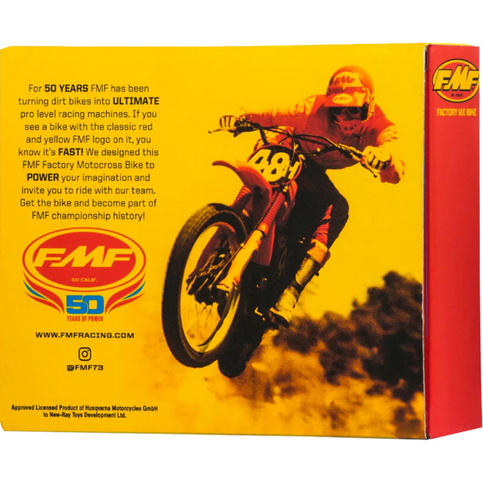 FMF 7001-0102 015999 FMF Dirt Bike Replica 1:12 scale - red/black
