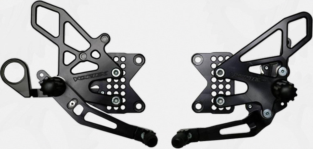 Vortex 3-RS188K RS188K REAR SET COMPLETE BLK BMW