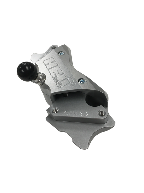 Helibars 281-0204 HR01032 HANDLEBAR RISERS W/RAM BALL