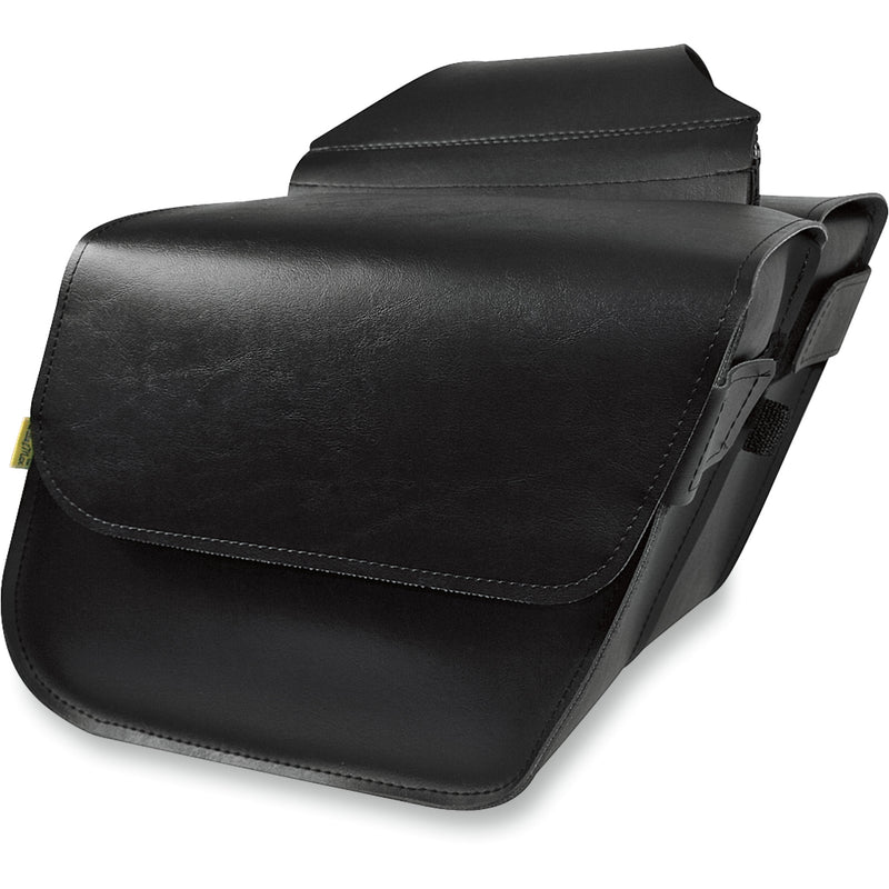 WILLIE & MAX LUGGAGE 3501-0153 58801-00 Raptor Saddlebags Raptor Saddlebag - Black - Compact Slant