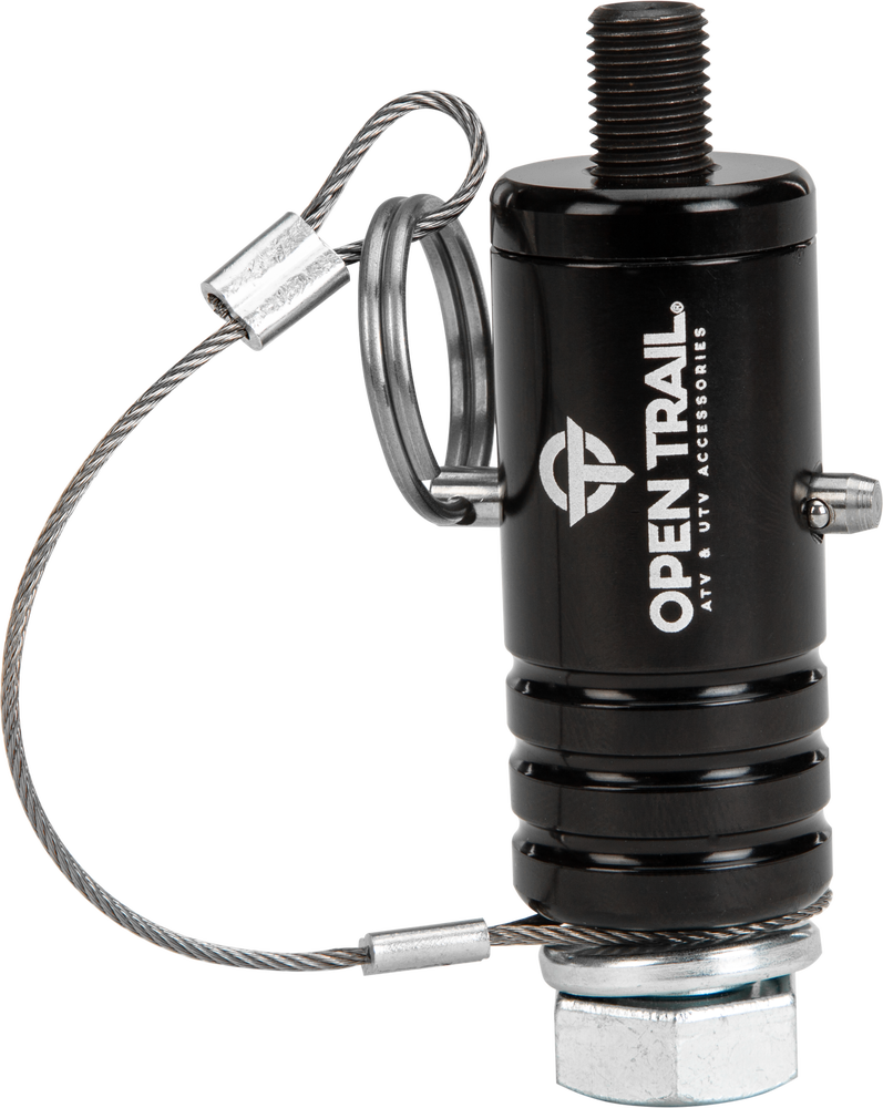 Open Trail 12-8501 OT-WHIP-BLK QUICK-RELEASE WHIP MOUNT BLACK