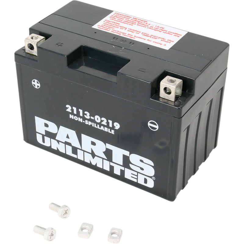 Parts Unlimited Battery - 2113-0219 For Suzuki Motorcycles 1998-2020 | Husqvarna Vitpilen 401 / Vitpilen 701 / Svartpilen 401 2018-2021