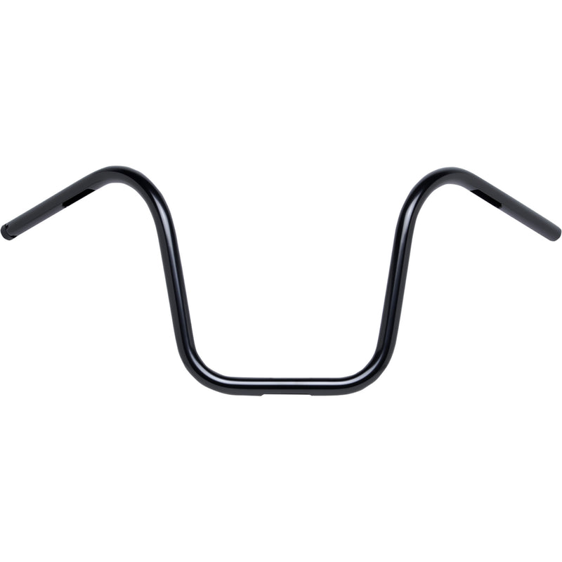BILTWELL 0601-5643 6004-2017 1" Handlebar w/ TBW Plugs ape hanger - black