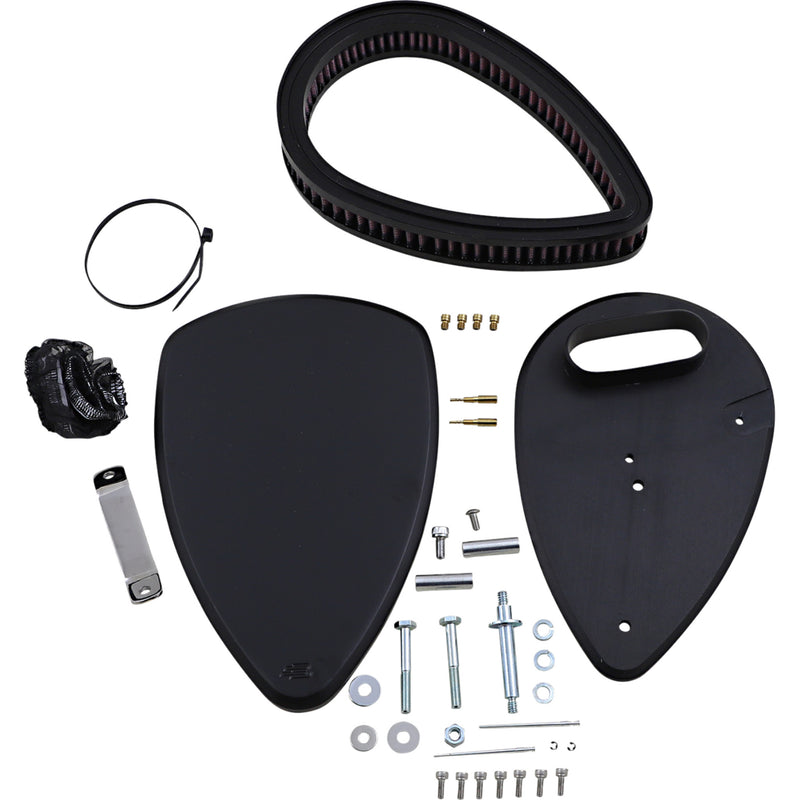 Baron Big Air Kit (BAK) Smooth Air Cleaner - BA-2041-00B Yamaha V-Star 1100 1999-2009