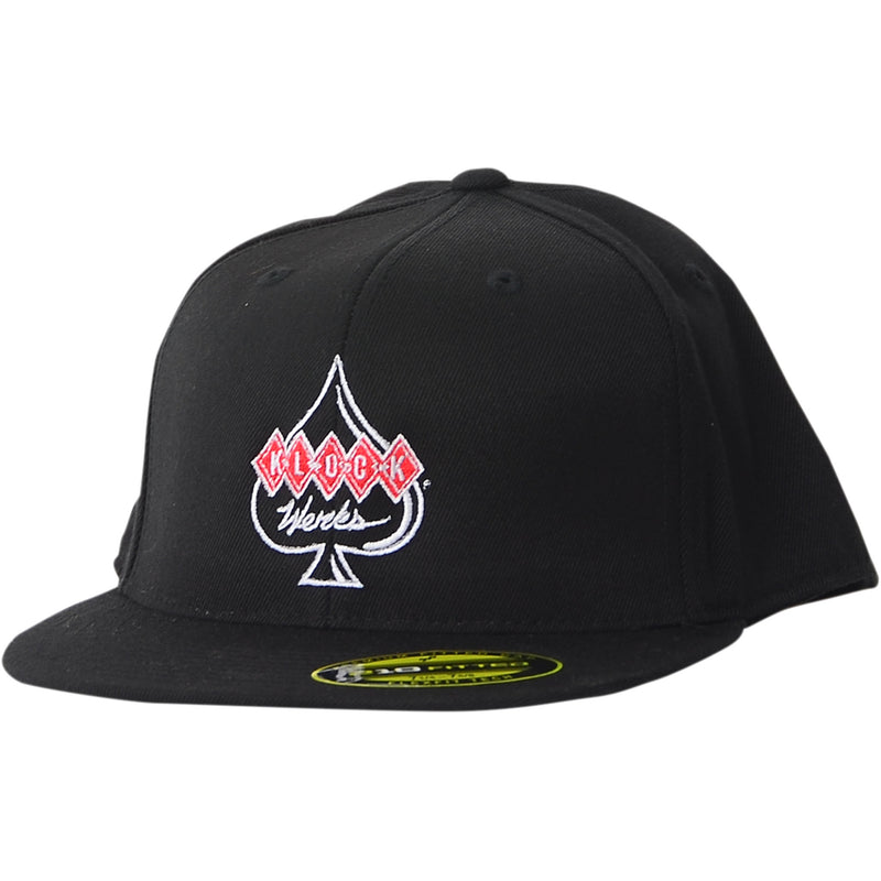 KLOCK WERKS 2501-2302 KWA-CTR LOGO -L|XL Center Logo Premium Flexfit® Hat Flexfit® Hat - Black - Large/XL