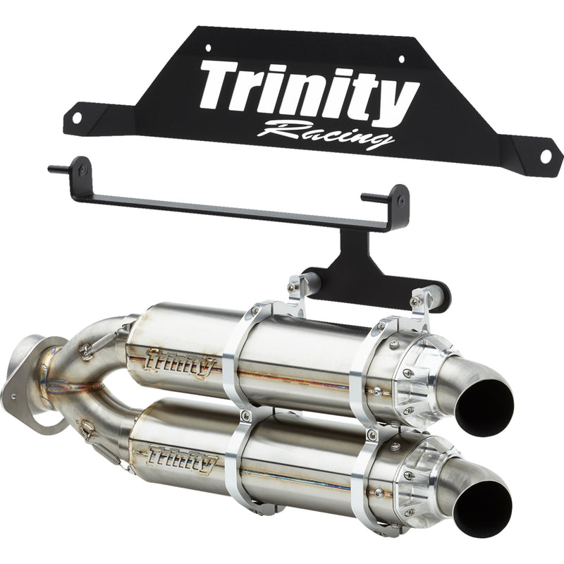 Trinity Racing Muffler - TR-4182S Polaris RZR 2022-2023