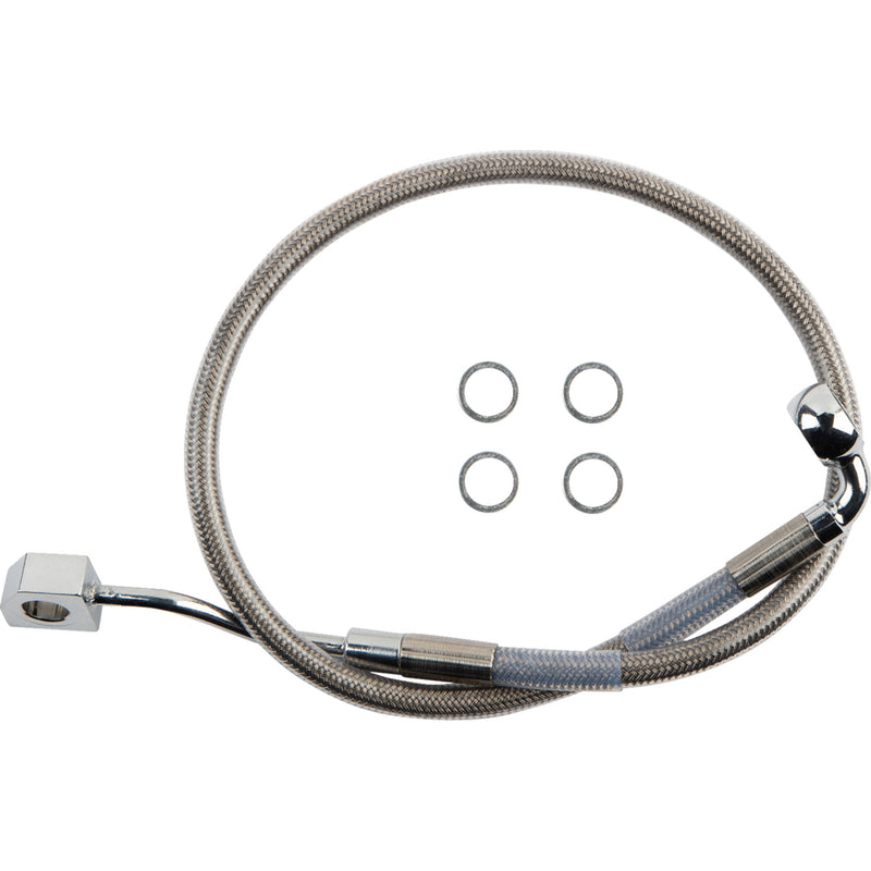 Drag Specialties Brake Line - 1741-6348 For Harley Softail 2018-2023