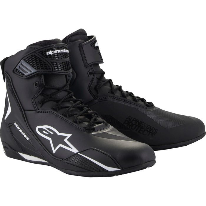 ALPINESTARS Faster-4 Shoes Black/White - US