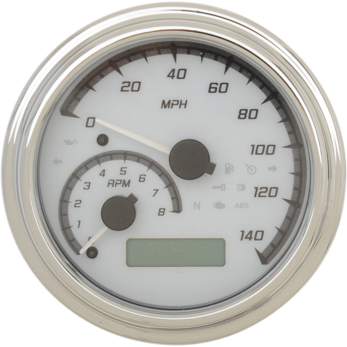 DAKOTA DIGITAL 2212-0582 MVX-2011-WG-C MVX Series Analog Gauge System — 2011WGC Model - White/Gray/Chrome