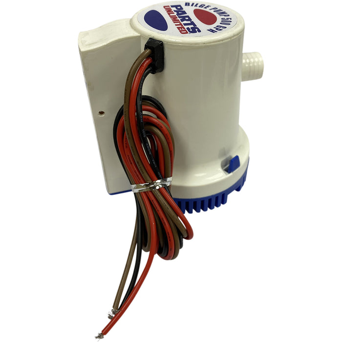 PARTS UNLIMITED 4802-0035 Automatic Bilge Pump Bilge Pump - 500 GPH - Automatic