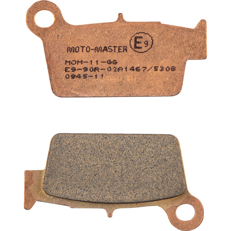 MOTO-MASTER 1721-3430 94511-PU Sintered Brake Pads Brake Pads - Racing Series