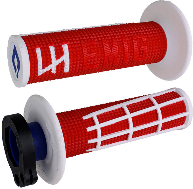 Odi 206-1125 H36E2RW EMIG 2.0 - V2 LOCK-ON GRIP RED/WHITE