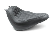 Mustang Motorcycle 83008 Mustang 18-21 Harley Heritage Classic, Deluxe Wide Tripper Solo Seat Diamond Stitch - Black - Photo - Primary