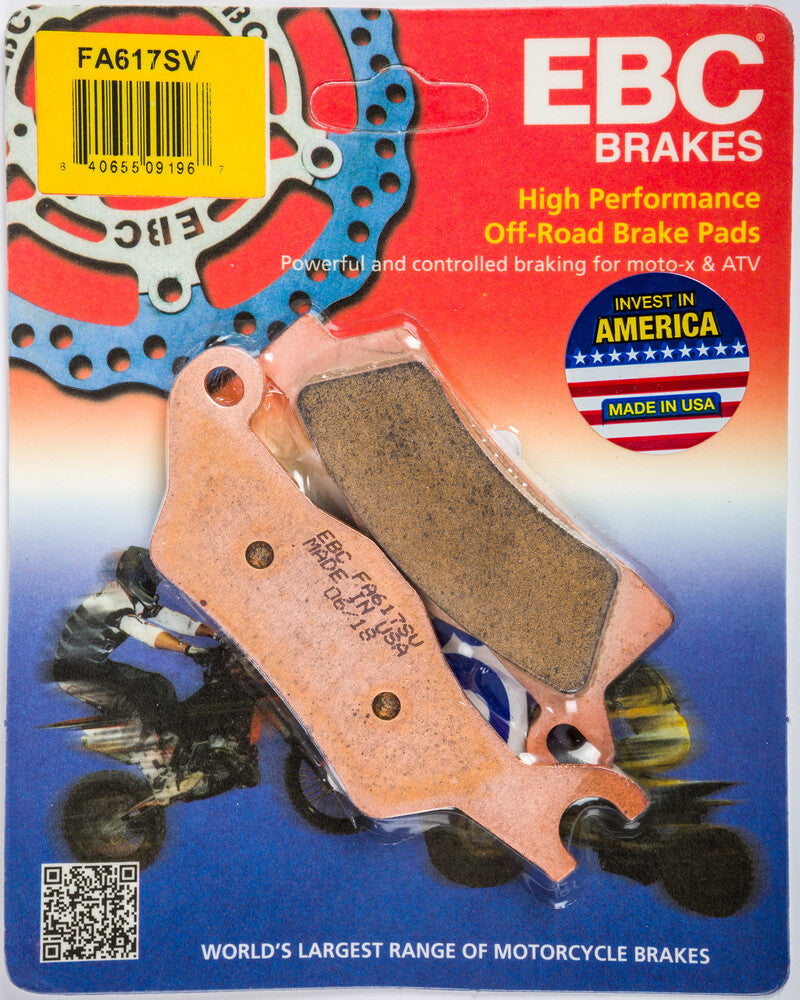 EBC Brake Pads Severe Duty SV Series - FA617SV Can-Am Outlander / Renegade 2012-2015