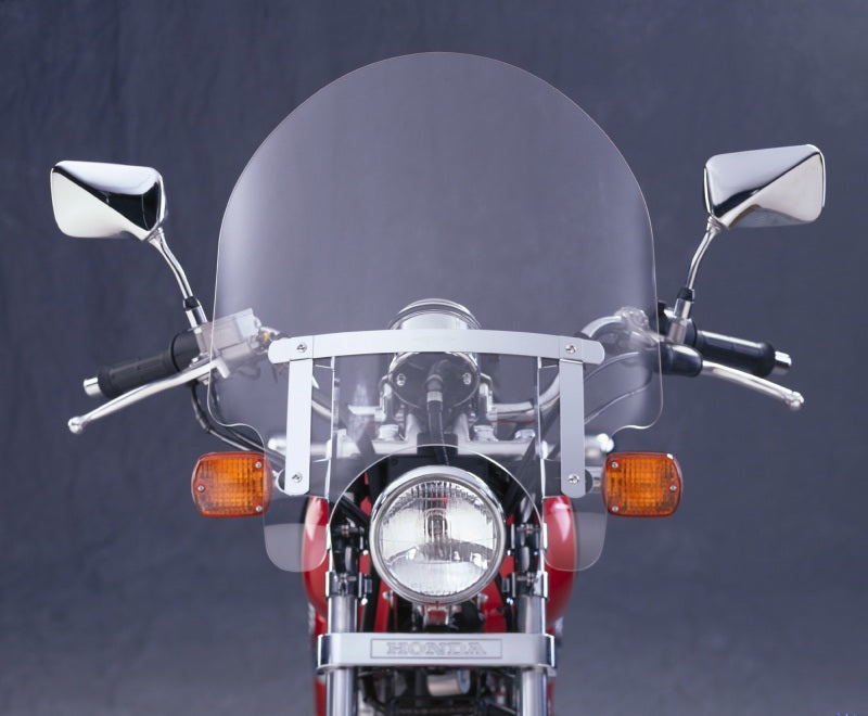 National Cycle NC125A 83-22 Harley XL/FXR/D/17-25 Hon/07+ Kaw Dakota 3 W/low Turn Signals Windshield-clr - User 1