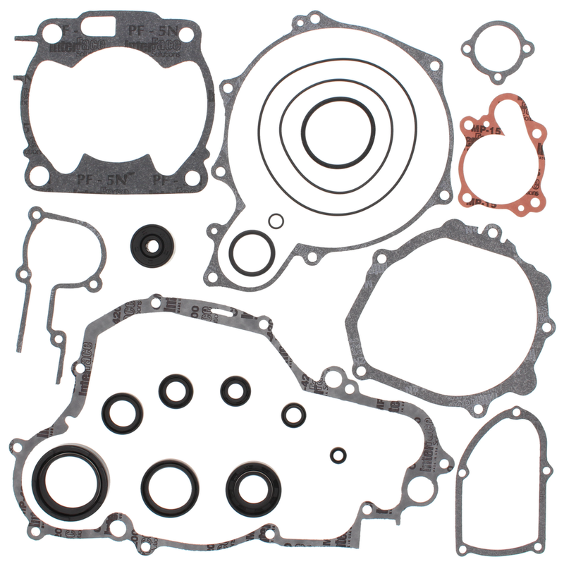 Vertex Complete Gasket SET With OIL Seals - 811666 Yamaha YZ 250 1997