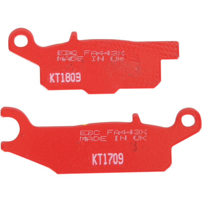 EBC 1722-0362 FA443X Sport Carbon "X" Brake Pads Sport Carbon Brake Pads